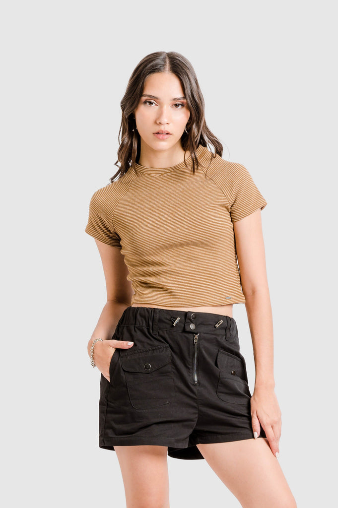 Crop Raven POLOS NOW Beige XS 