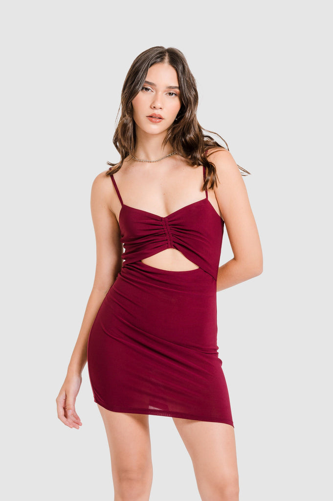 Vestido Elry VESTIDOS NOW XS Vino 