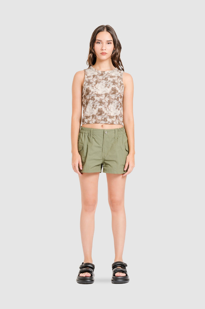 Tank Crop Parmar - Beige CROPTOPS NOW 