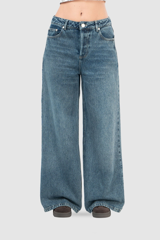 Pantalón Wide Leg Jacques PANTALONES NOW Azul 24 