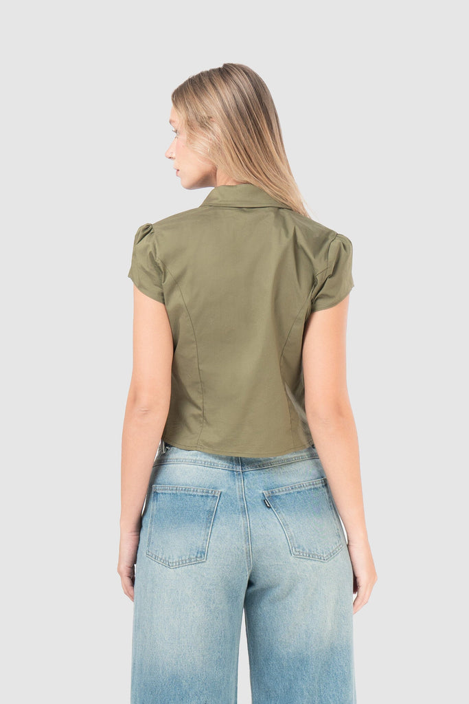 Blusa Slim Fit Plemons BLUSAS NOW 