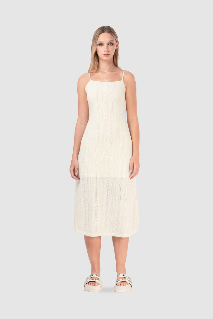 Midi Vestido Tejido Cala VESTIDOS NOW 