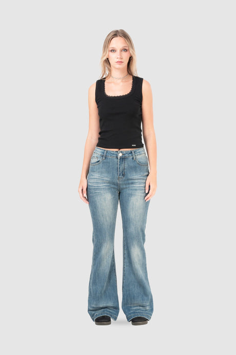 Pantalón Flare Fit Denim South PANTALONES NOW 
