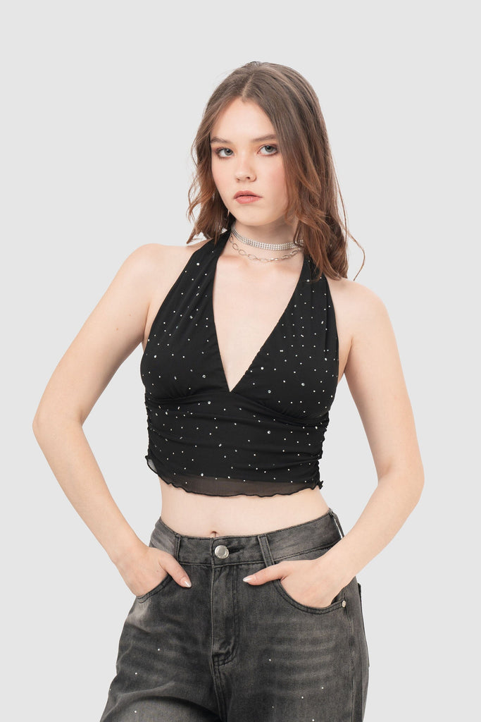 Croptop Bingley CROPTOPS NOW Negro XS 