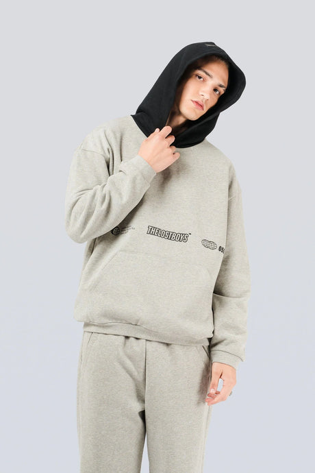 Nova Heavyweight Hoodie Boxy Fit - Negro POLERAS THE LOST BOYS 