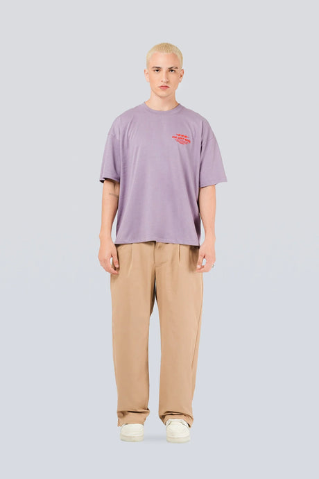 Polo Boxy Fit Rubic POLOS THE LOST BOYS Morado S 