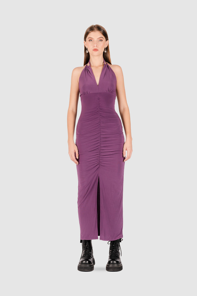 Maxi Vestido Riley VESTIDOS NOW Morado XS 