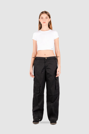 Pantalón Parachute Salermo PANTALONES NOW Negro XS 