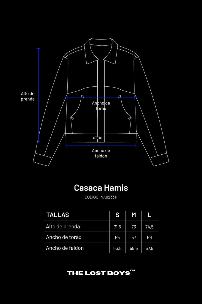 Casaca Boxy Fit Hamis - Beige CASACAS THE LOST BOYS 