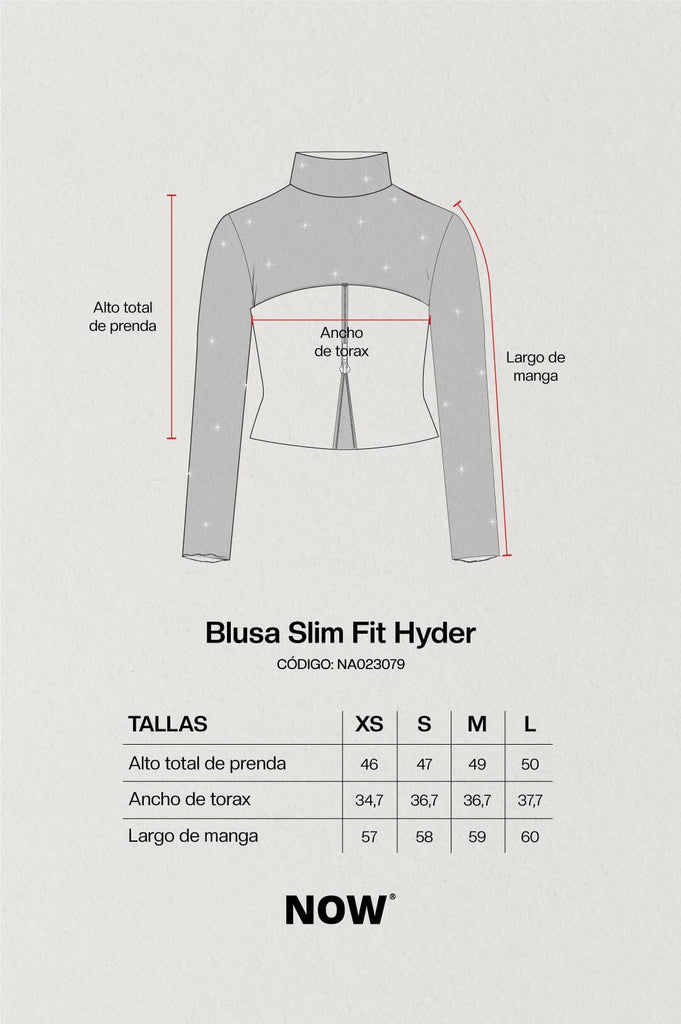 Blusa Slim Fit Hyder BLUSAS NOW 