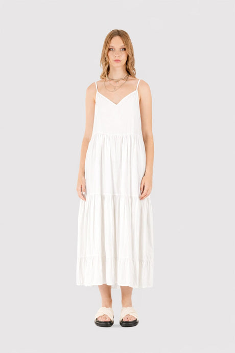 Maxi Vestido Hawai VESTIDOS NOW Blanco Small 