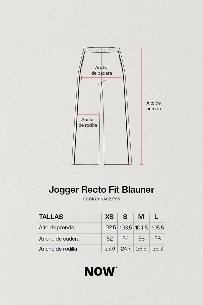 Jogger Recto Fit Blauner JOGGERS NOW 