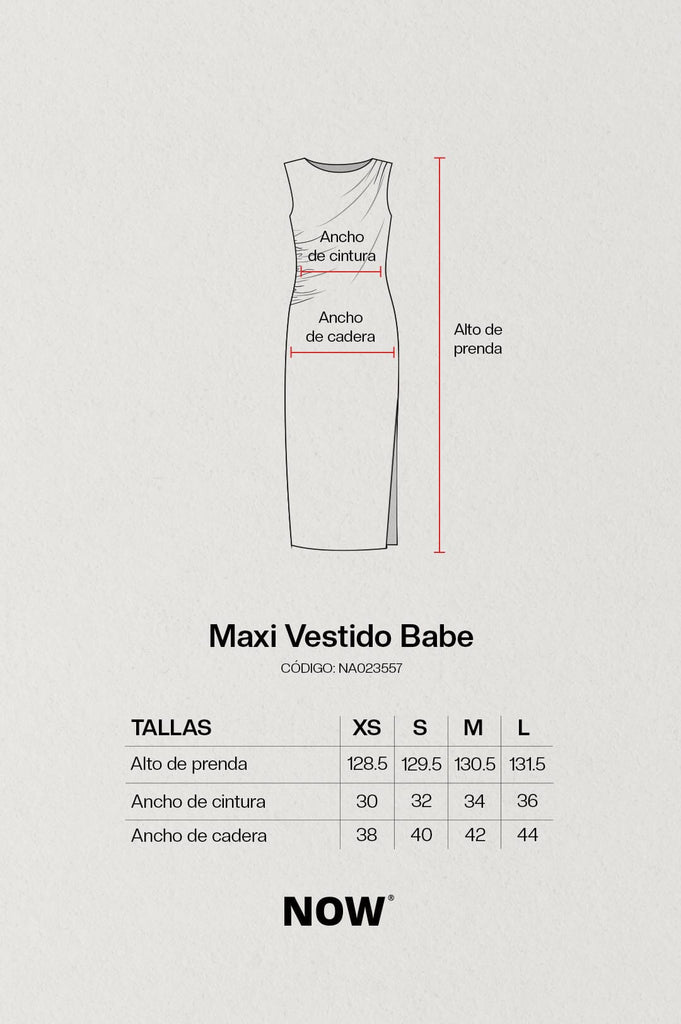 Maxi Vestido Babe VESTIDOS NOW 