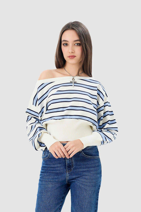 Chompa Regular Fit Astoria CHOMPAS NOW Perla XS 