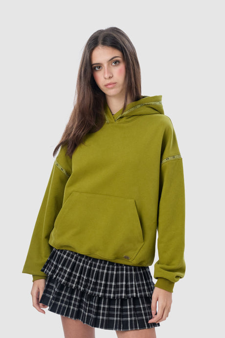 Polera Regular Fit Lash POLERAS NOW Verde Claro XS 