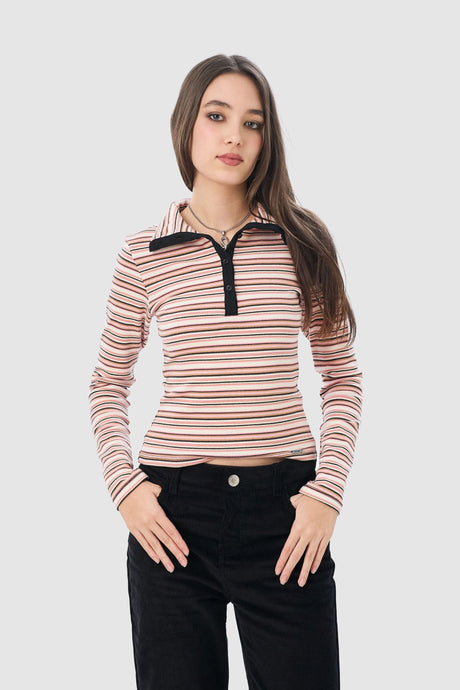 Polo Slim Fit Havoc POLOS NOW Rosado Claro XS 