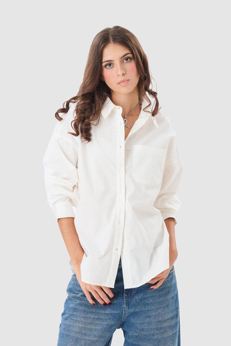 Camisa Regular Fit Pulse CAMISAS NOW Perla XS 