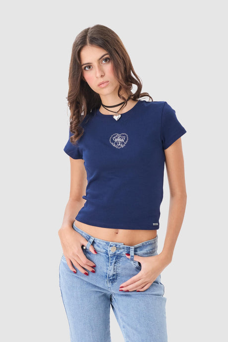 Polo Baby Tee Sidonie POLOS NOW Azul XS 