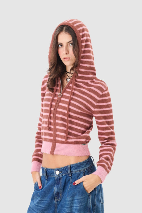 Chompa Slim Fit Narvik CHOMPAS NOW Marrón XS 