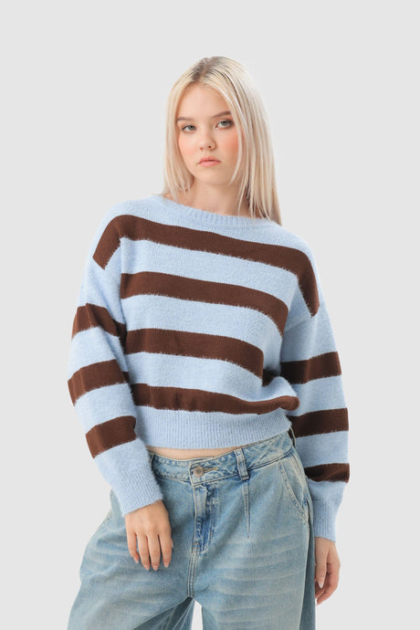 Chompa Regular Fit Anemone CHOMPAS NOW Celeste XS 