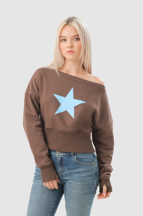 Polera Regular Fit Monaco POLERAS NOW Marrón XS 