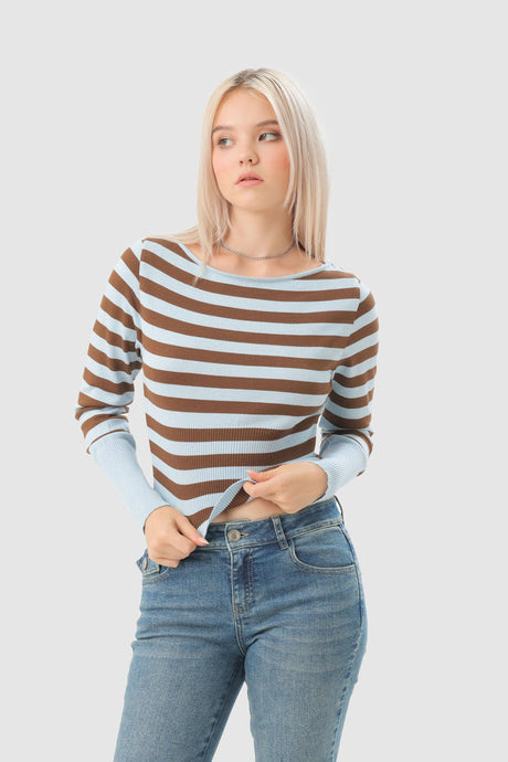 Chompa Slim Fit Matira CHOMPAS NOW Celeste XS 