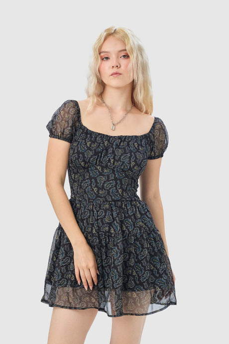 Mini Vestido Krosno VESTIDOS NOW Negro X Small 