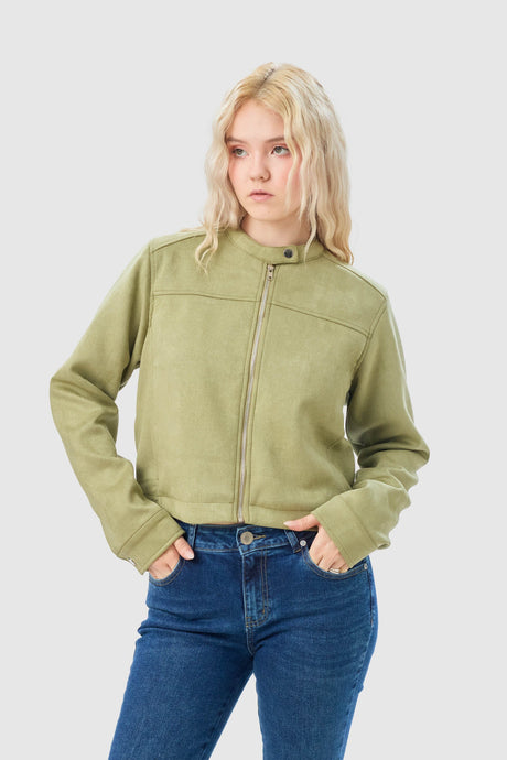 Casaca Slim Fit Calypso CASACAS NOW Verde Claro X Small 