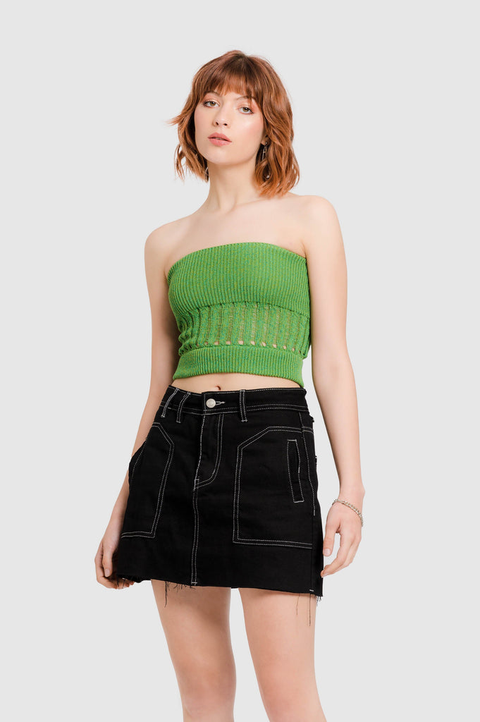 Croptop Texas CROPTOPS NOW XS Verde 