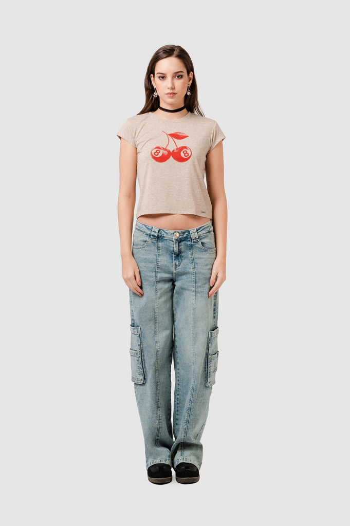 Polo Crop Fit Lain POLOS NOW 