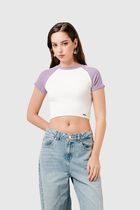 Polo Baby Tee Nasty POLOS NOW Blanco XS 