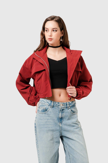 Casaca Boxy Fit Hedberg CASACAS NOW Rojo XS 