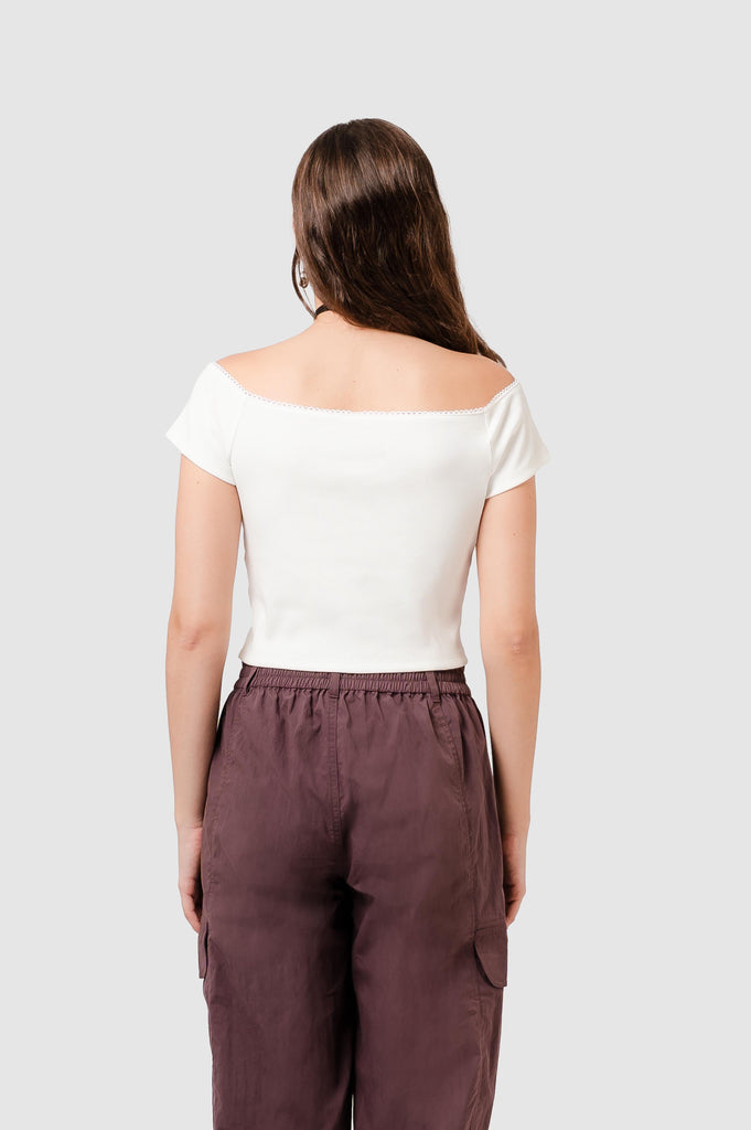 Blusa Crop Fit Mats BLUSAS NOW 