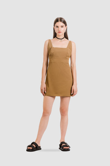 Vestido Enzo VESTIDOS NOW XS Camel 