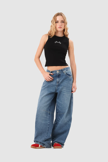 Tank Slim Fit Veenly CROPTOPS NOW 