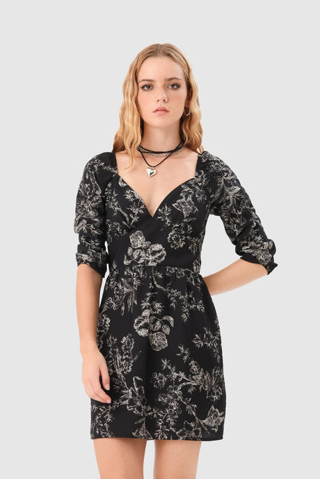 Mini Vestido Phuket VESTIDOS NOW Negro XS 