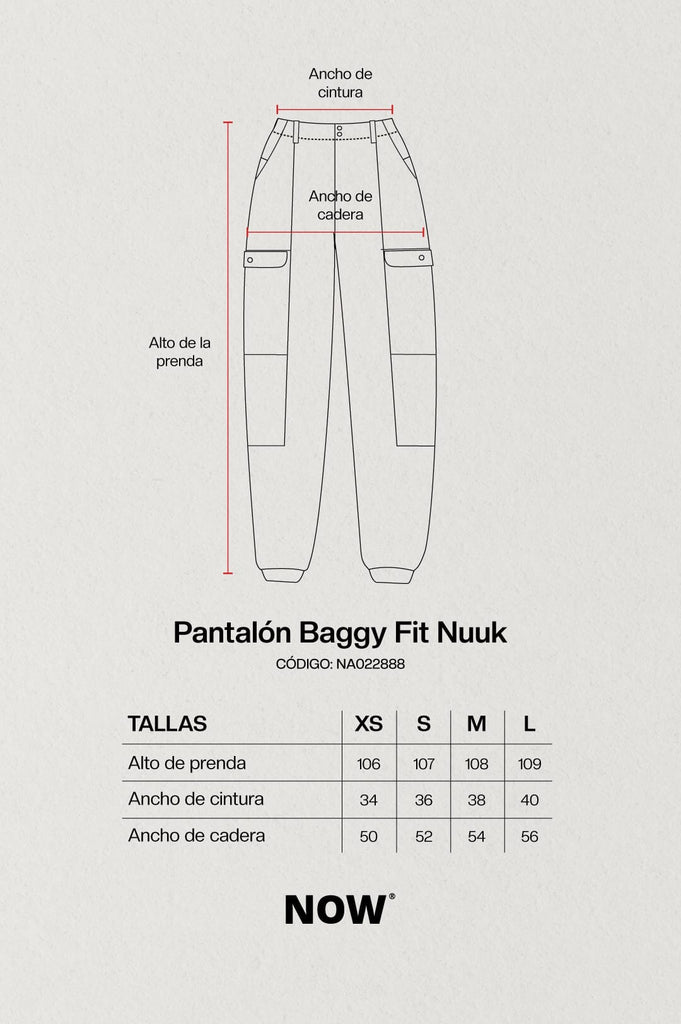 Pantalón Baggy Fit Nuuk PANTALONES NOW 