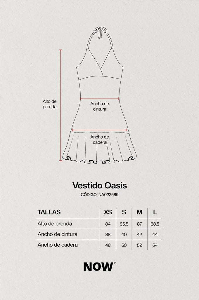 Vestido Oasis VESTIDOS NOW 