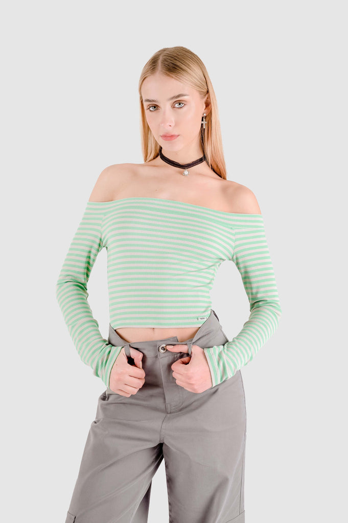 Polo Crop Lecce POLOS NOW Verde XS 