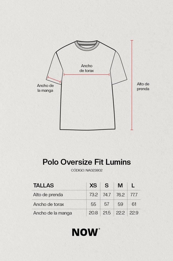 Polo Oversize Fit Lumins POLOS NOW 