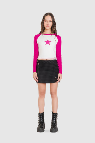 Polo Crop Hakala - Fucsia POLOS NOW 