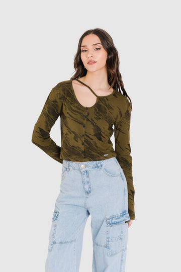 Crop Top Milan - Verde CROPTOPS NOW 