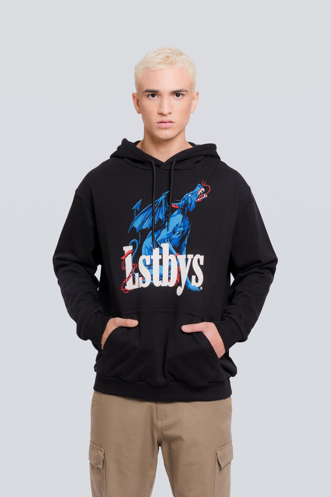 Initials Hoodie POLERAS THE LOST BOYS Negro S 