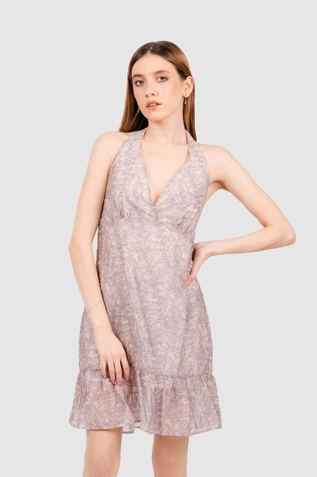 Vestido Oasis VESTIDOS NOW Morado S 