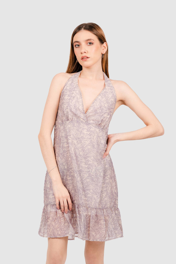 Vestido Oasis VESTIDOS NOW Morado S 