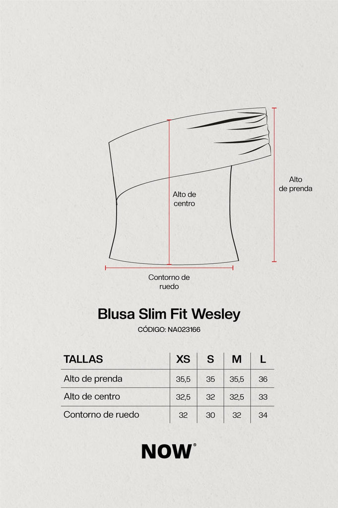 Blusa Slim Fit Wesley BLUSAS NOW 