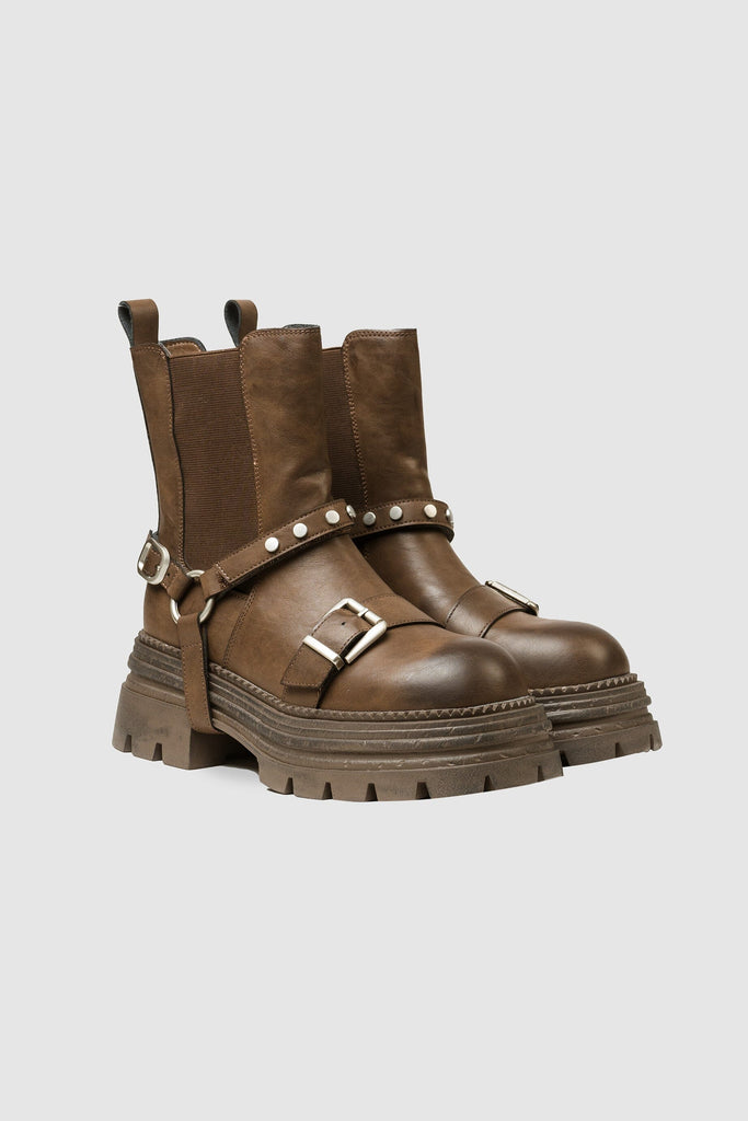 Botas Mix Rebel BOTAS NOW Camel 37 